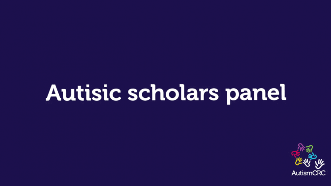 Autistic scholars panel