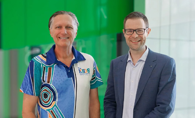 Professor Johnathan Carapetis and Professor Anthony Whitehouse