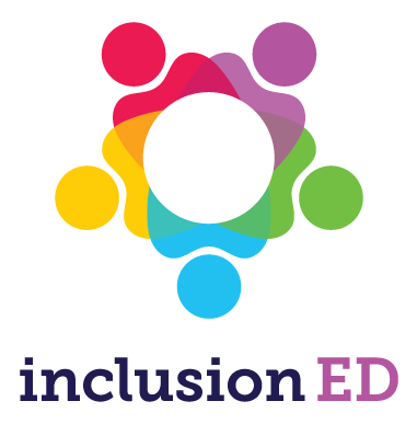 Logo of inclusionED with tagline, supporting diverse learners